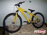 yellow specialized mountain bike