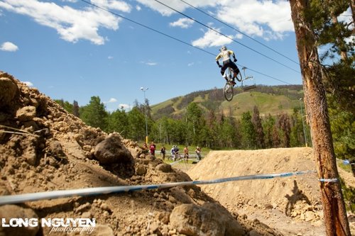 Steve Wentz bar humping for Sol Vista Bike Park